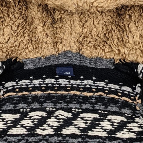 GAP Icelandic Style Hooded Sweater Sz 12-18mths - Picture 5 of 8